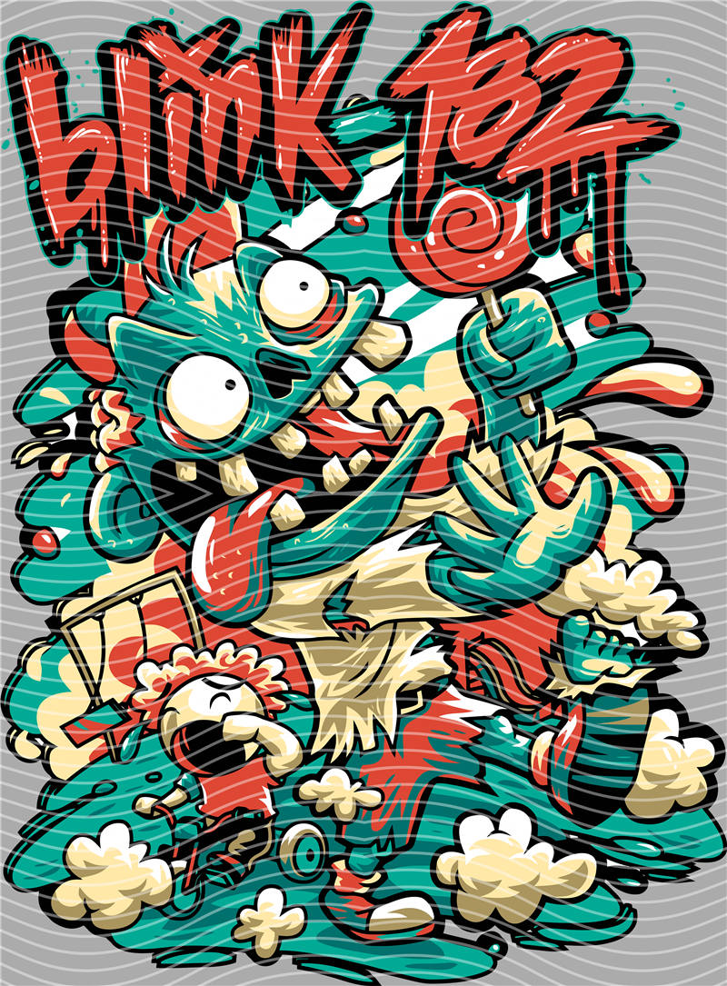 Metal band half tone-MB 396